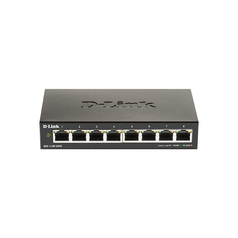 D-Link DGS-1100-08V2 Easy Smart Switch 10/100/1000