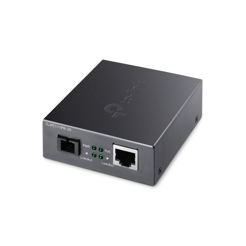 TP-Link FC111PB-20 10/100 SM WDM SC 20km POE