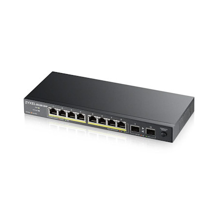 ZYXEL 10xGb/2xSFP 8xPOE switch GS1100-10HP v2