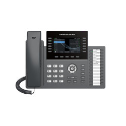 Grandstream GRP2636 SIP telefón, 4.3'' TFT bar. displej, 6SIP účtov, 24 pr. hr., 2x1Gb, WiFi, BT