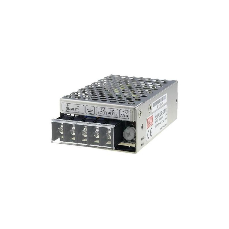 MEANWELL - SD-15B-12 - Menič DC/DC uzavretý 15W z 18-36V na 12V