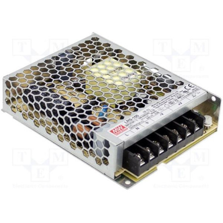 MEANWELL - LRS-100-24 - Priemyselný napájací zdroj 24V 100W