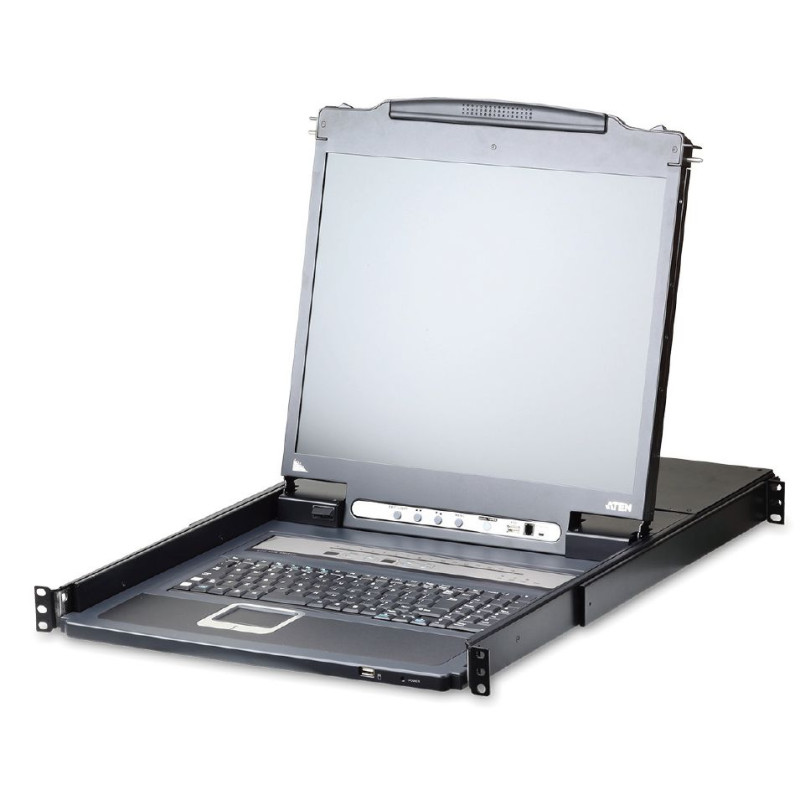 ATEN 16-Port KVM PS/2+USB, OSD, rack, 17'' LED LCD,