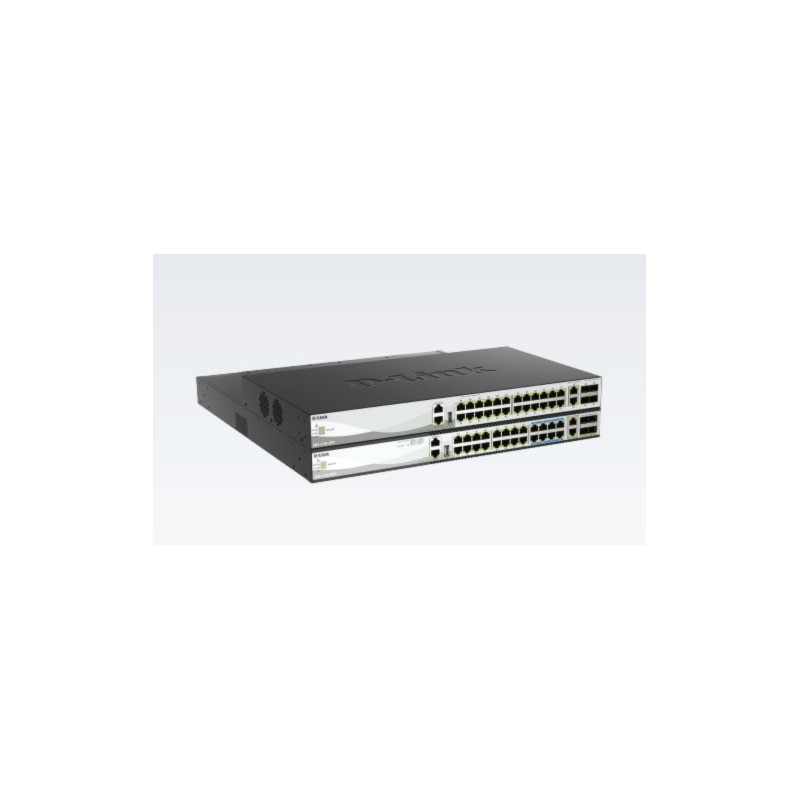 D-Link DMS-3130-30PS/E L3 Stck. Mng. Multi-Gig switch 16x 2.5G PoE+, 8x 5G PoE++, 2x 10G, 4x 25G SFP28