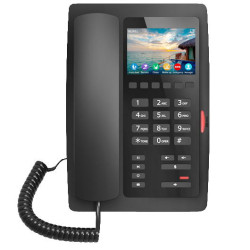 Fanvil H5W hotelový WiFi SIP telefón, 2SIP, 3,5'' bar. displ., 6 progr. hr., USB, PoE