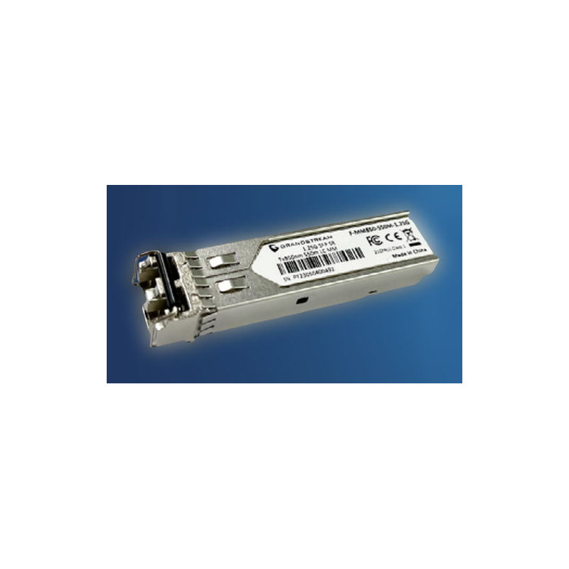 Grandstream SFP Fiber modul, multi mod, 550m, 1.25 Gbps