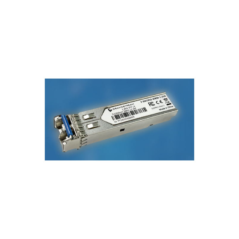Grandstream SFP Fiber modul, single mod, 20km, 1.25Gbps