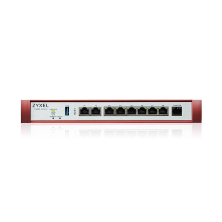 ZYXEL USG Flex 200H, 2*2.5Gig., 6*1G, USB, PoE, 1 dev.