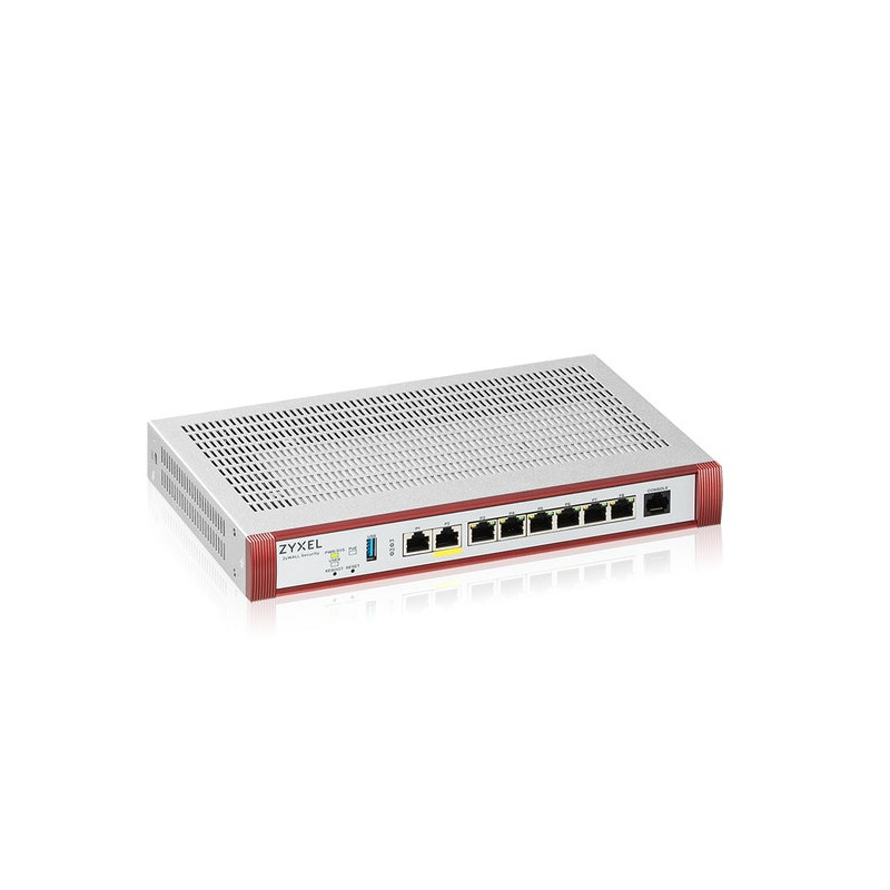 ZYXEL USG Flex 200H,2*2.5Gig.,6*1G,USB,PoE,1YR sec
