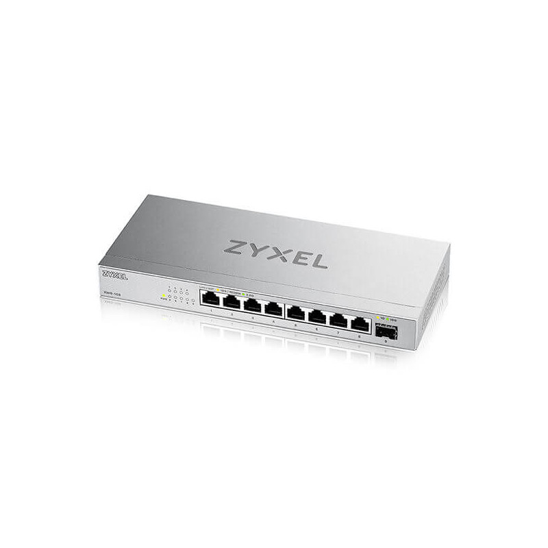Zyxel XMG-108 8 Ports 2,5G + 1 SFP+ Desktop MultiGig unmanaged Switch