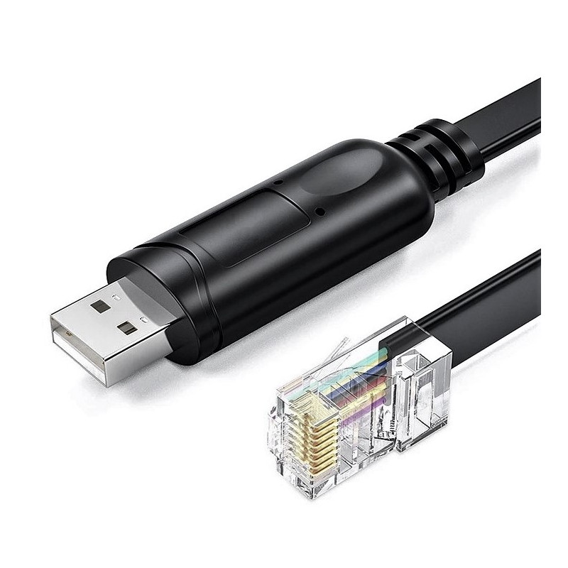 W-Star Redukcia USB/RJ45, 1,5m, console cable RS232, CCRJ45RS232