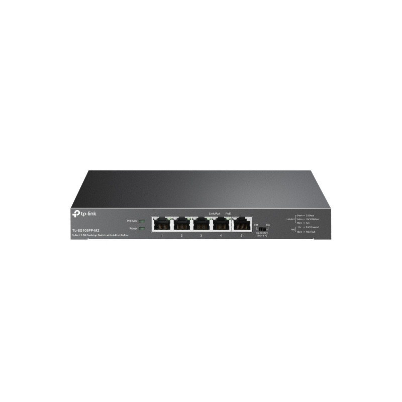 TP-Link TL-SG105PP-M2 5x2,5 Gb (4xPOE++) Desktop Switch