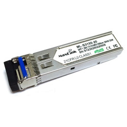 MaxLink 1.25G SFP optický modul, WDM (BiDi), SM, Tx 1310/Rx1550nm, 3km, 1x LC konektor, DDM