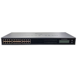 Grandstream GXW4224, VoIP, SIP, 24x FXS, 1x Gbit LAN, grafický displej, 2x RJ21, rack