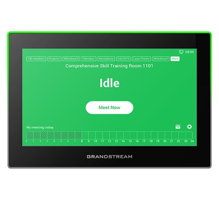 Grandstream GSC3575 SIP interkom a riadiaca stanica, 7'' dotyk.obrazovka, Wi-Fi 6, BT, 6 SIP účtov, čierny