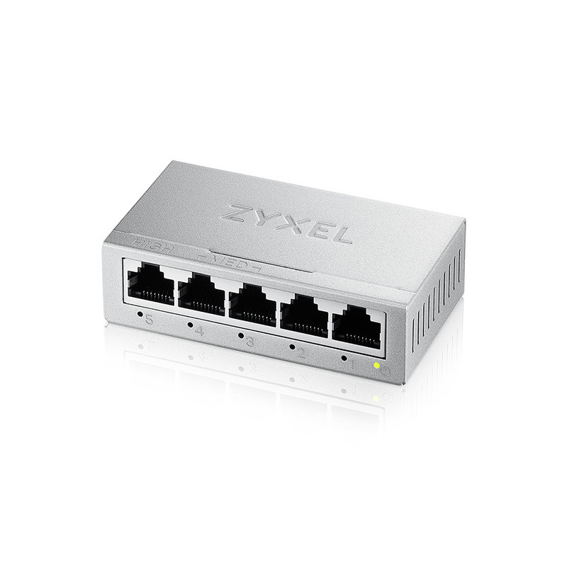 ZYXEL 5xGb switch (metal housing) GS-105Bv5