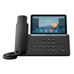 Yealink SIP-T77U SIP telefón, PoE, 16 SIP účtov, 7'' bar. LCD, GigE, 2x USB