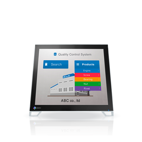 17'' LED EIZO FDS1782T-1280x1024, USB, CAP, 10TP