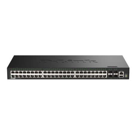 D-Link DGS-1530-52/E 48 Portov GE + 4 Porty 10G SFP+ Smart Managed Switch