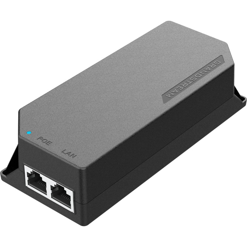 Grandstream PoE Injector GS-POE15W-MG, 15W, 1G/2.5G Ethernet, 802.3af