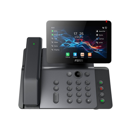 Fanvil V66 Pro SIP telefón, 7'' dotyk.displej, Wi-Fi, BT, BT slúchadlo, H.264