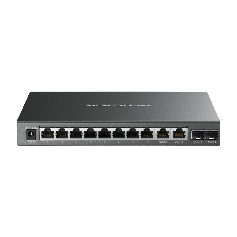 Mercusys MS112GMP 12xGb (8xPoE+)