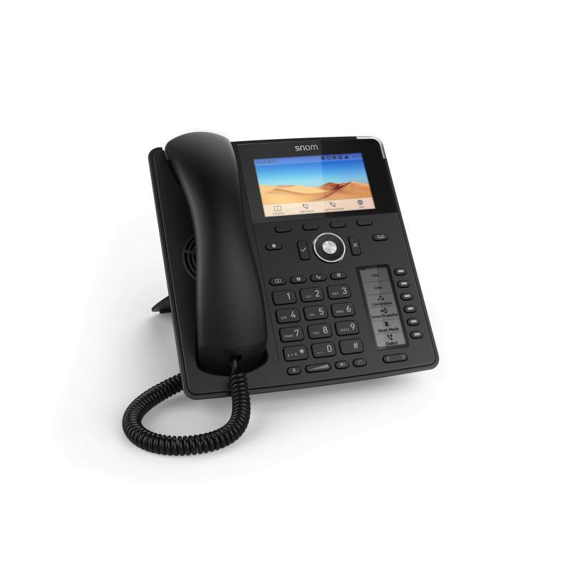 SNOM D785 IP tel., PoE, 4,3'' LCD, 6 (24) prog. hr.,