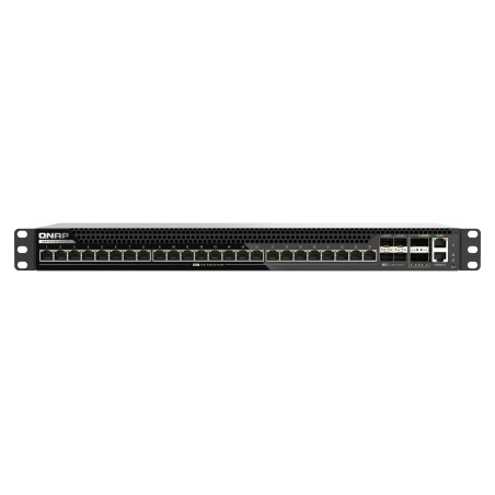QNAP riadený switch QSW-M7230-2X4F24T (24x 10GbE port, 4x 25Gb port, 2x 100Gb port)