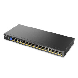 ZYXEL 16xGb unmanaged switch GS1100-16EPS PoE+