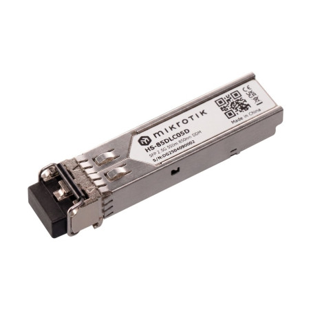 Mikrotik HS-85DLC05D, SFP1.25G/2.5G MM 550m 850nm, Dual LC-connector