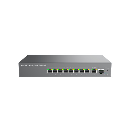 Grandstream GWN7721PE L2 Lite managed 2,5G switch, 8x 2.5GbE, 1x 10G, 1x SFP+, PoE++