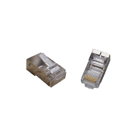 DATACOM Konektor RJ45 STP Cat5e 8p8c 100 ks, pre drôt