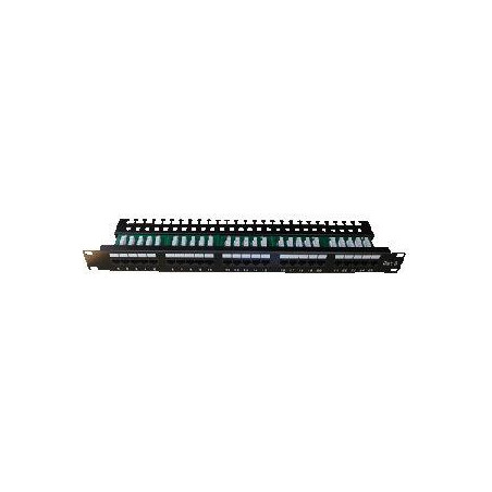 DATACOM Patch panel ISDN 25p.1U Integrovaný BLACK, 19''
