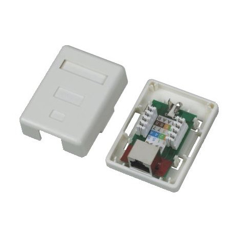 DATACOM STP jednozásuvka nad omietku Cat5e 1 x RJ45