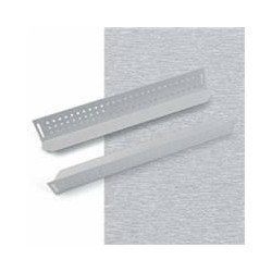 Nosné lyžiny pre rack hl.600mm (L-380mm)-pár čierne