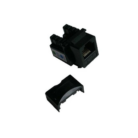 DATACOM Keystone UTP RJ12 Cat3 (DUAL) čierny