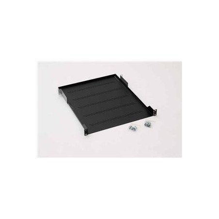 19'' polica A1 s perforáciou 150mm, max.15kg čierna