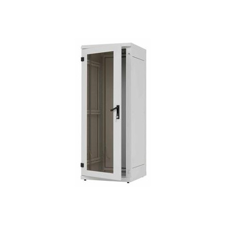 19'' rack stojan.RIE 27U/600x600 IP54 plech.dv.sivý