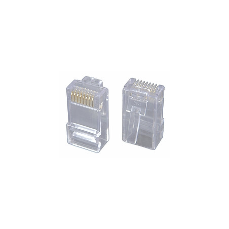 Konektor RJ45 CAT5E UTP 8p8c pre lícnu 100ks bal.