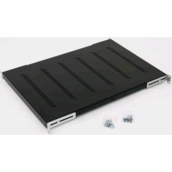 19''polica H4 perforovaná 1U/750mm, max.150kg