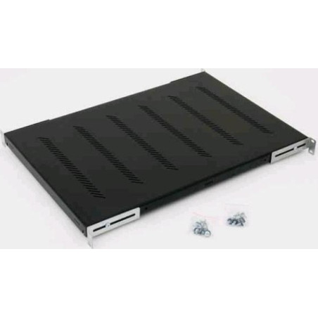 19''polica H4 perforovaná 1U/750mm, max.150kg