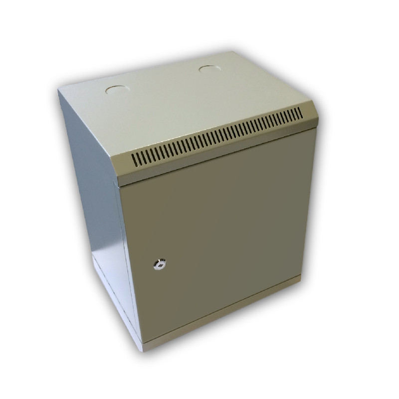 10'' rack jednodielny 9U/280 DATACOM sivý plech.dv.