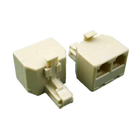DATACOM Rozdvojka UTP CAT5E 3xRJ45 (8p8c-1M/2F)