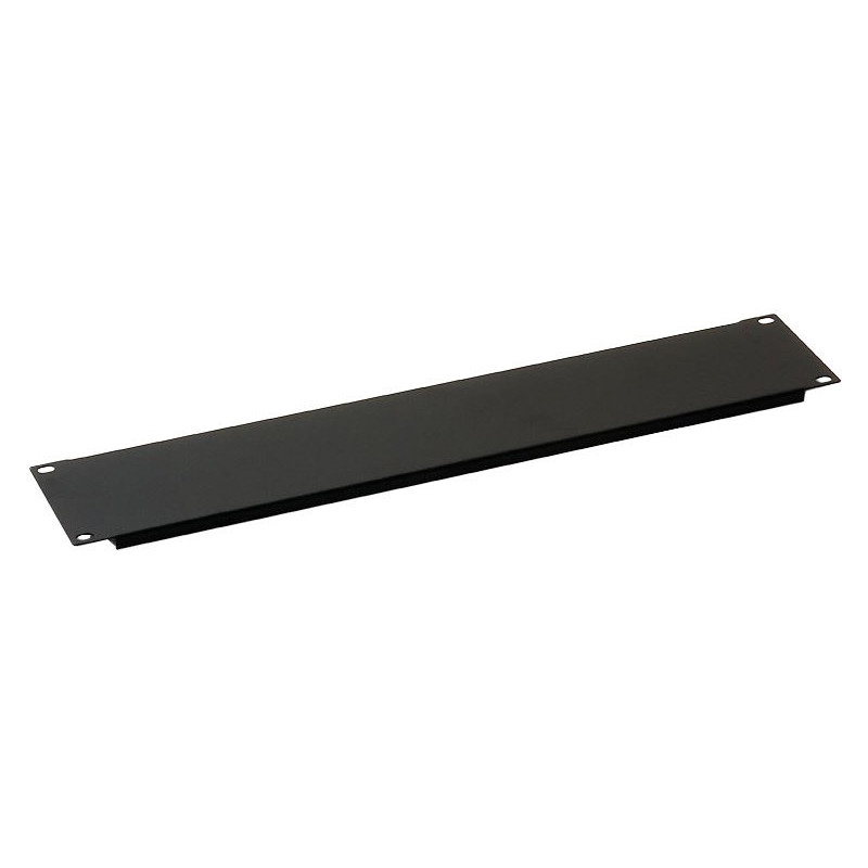 19'' záslepka 4U plastový zámok RAL9005 čierna