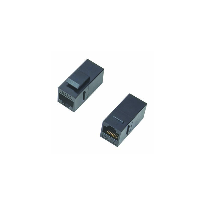 DATACOM Spojka panel UTP 2 x RJ45 (8p8c) Cat6, priama, plast