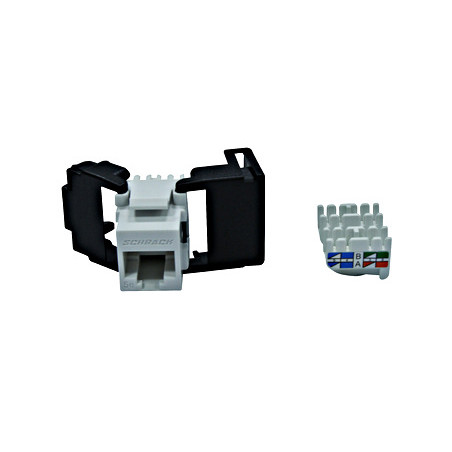 Keystone modul RJ45 netienený, Cat.5e, samozárezový, SFA