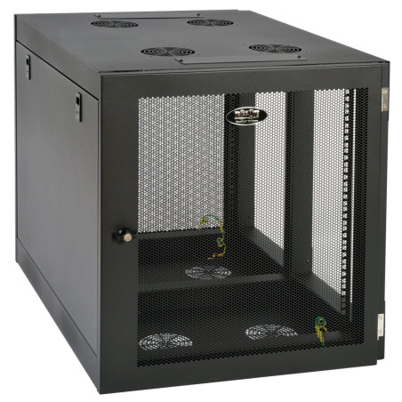 Skriňa SmartRack 12U, Š - 920mm, Hl - 630mm, hĺbka pre servery, montáž na stenu