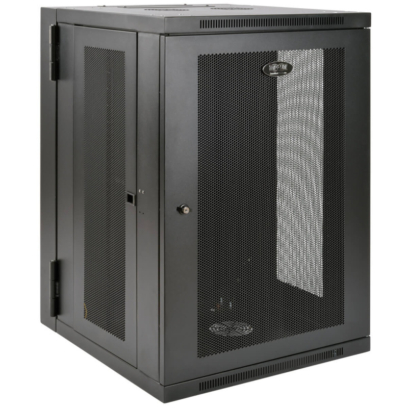 Skriňa SmartRack 18U, Š - 600mm, Hl - 650mm, hĺbka pre UPS, montáž na stenu