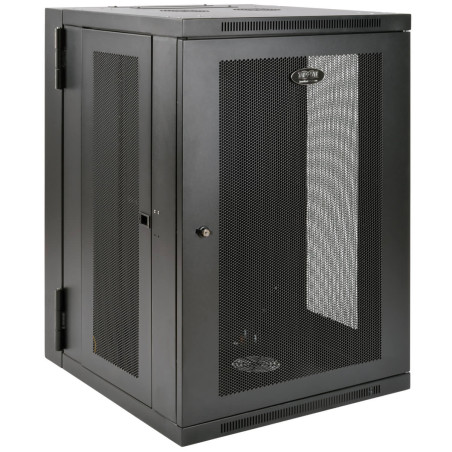 Skriňa SmartRack 18U, Š - 600mm, Hl - 650mm, hĺbka pre UPS, montáž na stenu