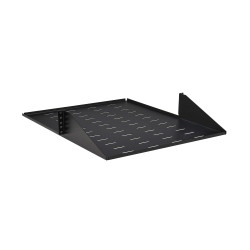 Polica pevná SmartRack 2U, nosnosť 45kg, hĺbka 546mm, montáž na stred, odvetrávaná